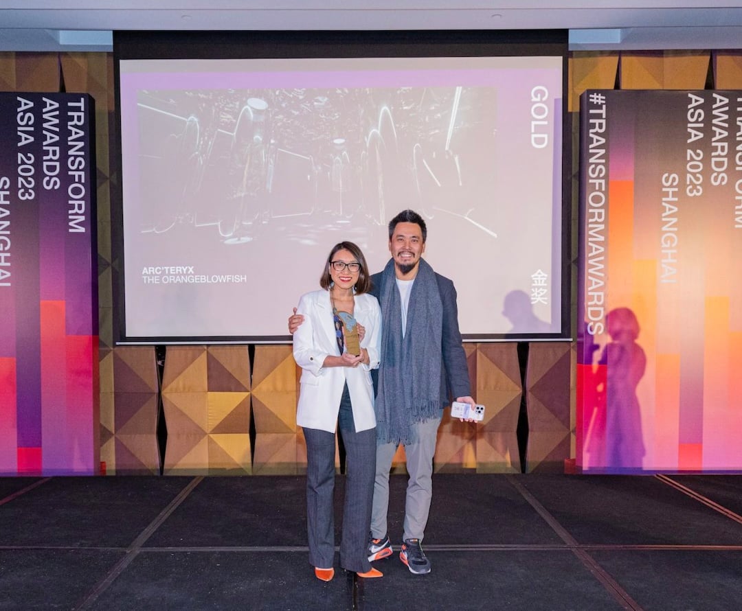The Orangeblowfish × Arc’teryx wins Gold at Transform Awards Asia 2023